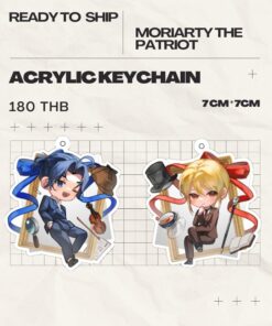 Moriarty the patriot | Ribbon Acrylic Keychain
