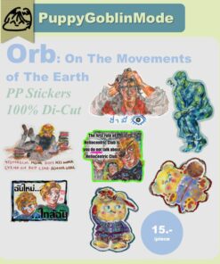 Orb//PP 100% DI-CUT stickers