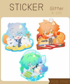 【PRE-ORDER】Sticker HSR by HanaUsagi (shipment within December)
