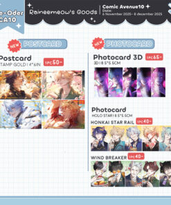 【PRE-ORDER】Raineemeow's New Goods [ Comic Avenue 10 ](shipment within January)