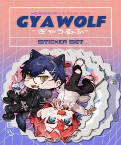 Silver Metallic Sticker Set - GYAWOLF