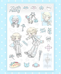 【Pre-Order】Tooth Fairy Sticker (shipment within February)