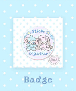 【Pre-Order】Stick together badge (shipment within February)
