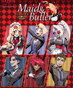 Hazbin hotel – Standee Maid & Butler