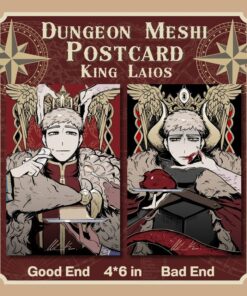 Dungeon Meshi Postcard King Laios